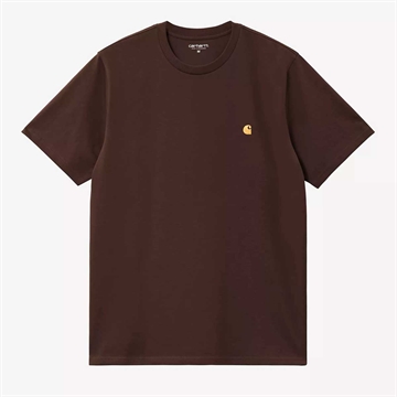 Carhartt WIP s/s Chase T-shirt tobacco / Gold